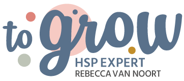 To Grow HSP Expert Rebecca van Noort Logo